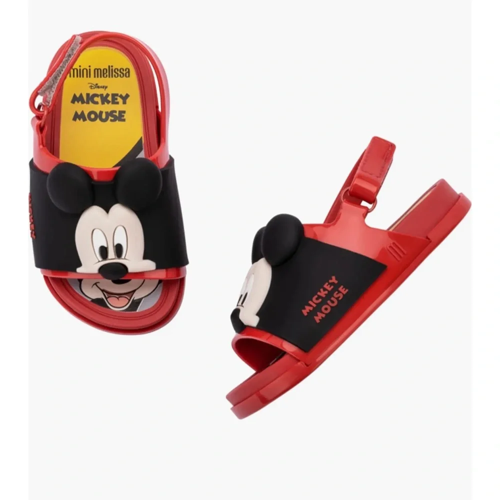 COPY - Kids 11 Unisex Melissa x Disney Mickey & Friends Water Resist Slingback … - Picture 3 of 12